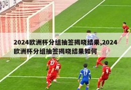 2024欧洲杯分组抽签揭晓结果,2024欧洲杯分组抽签揭晓结果如何