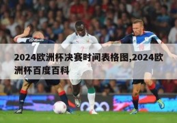 2024欧洲杯决赛时间表格图,2024欧洲杯百度百科